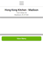 Mobile Screenshot of hongkongkitchenmadison.com